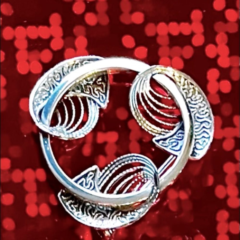 Sterling silver 60s vintage brooch by Beau Sterling